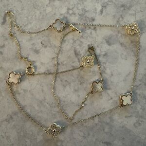 NOT AUTHENTIC- Van Cleef necklace.